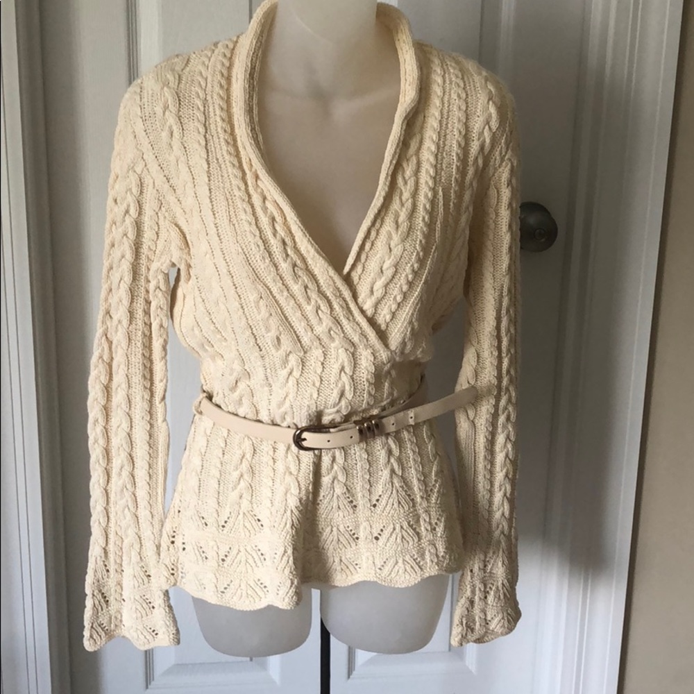 Ralph Lauren cable knit sweater